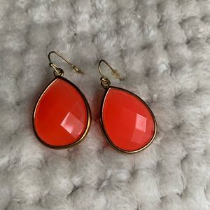 Neon dangle earrings